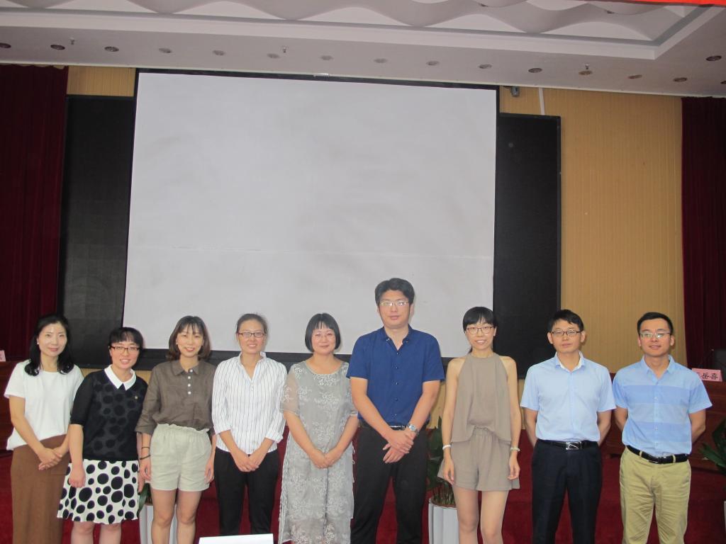 教学展示活动部分教师合影
